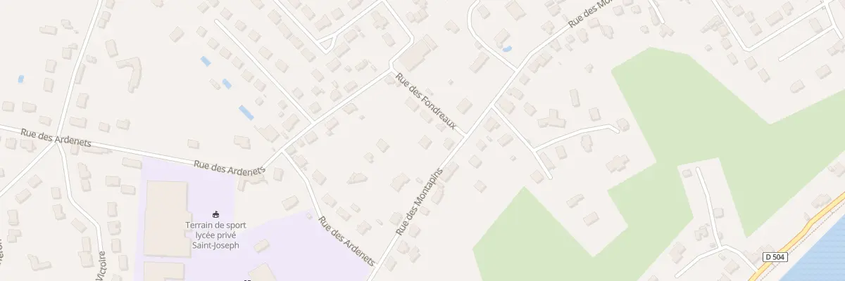 Plan du 106 Rue des Montapins à Nevers