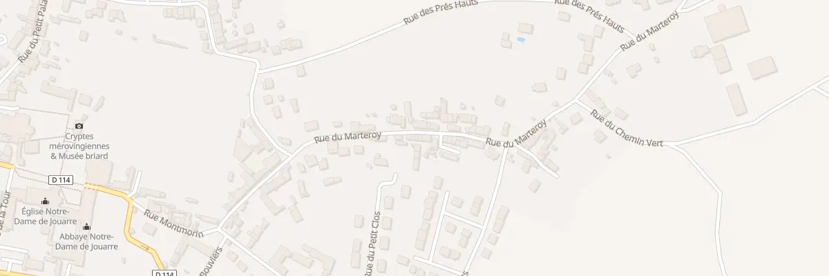 Plan du 28B Rue du Marteroy à Jouarre