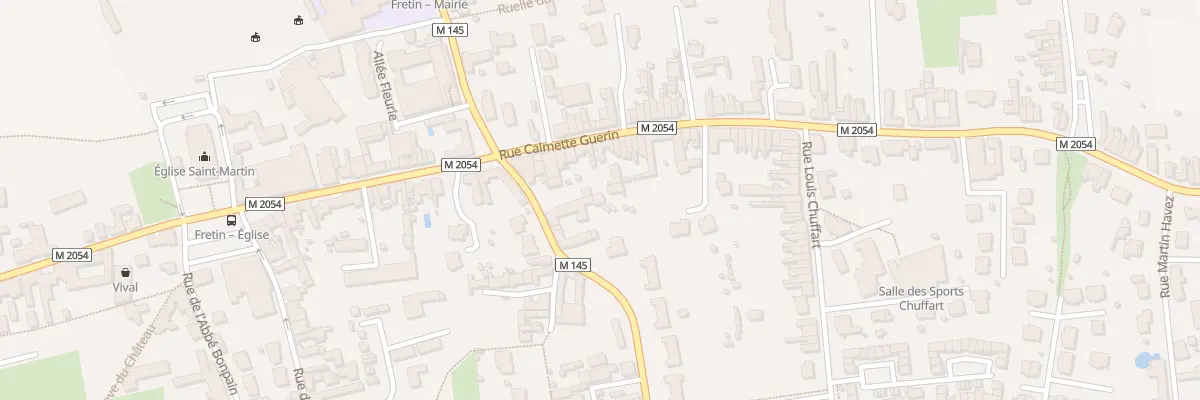 Plan du 14 Rue Calmette Guérin à Fretin