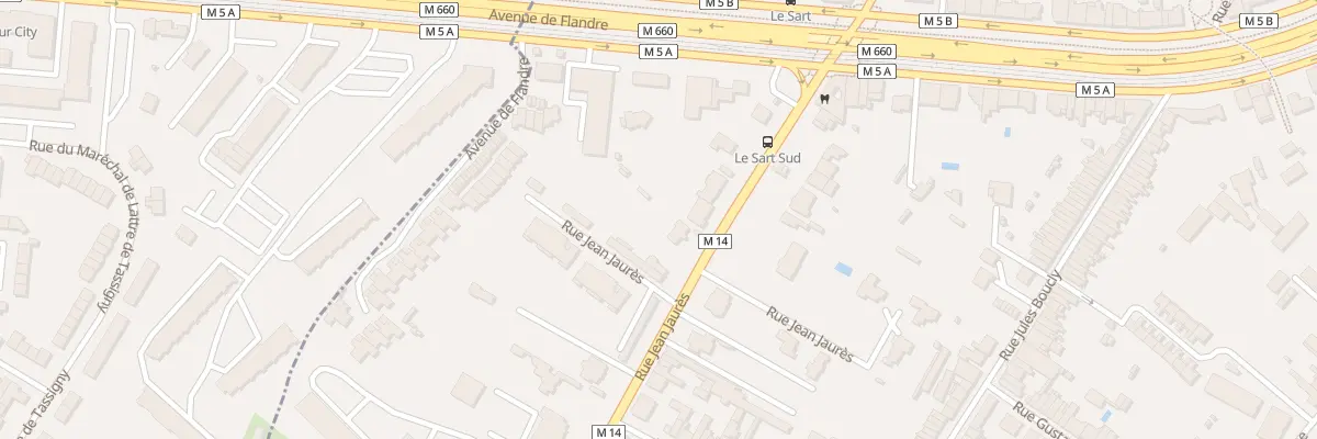 Plan du 53 Rue Jean Jaures à Villeneuve-d’Ascq