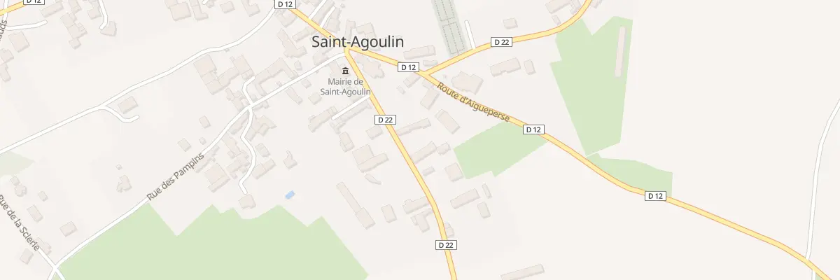 Plan du 1 Rte d’Artonne à Saint-Agoulin