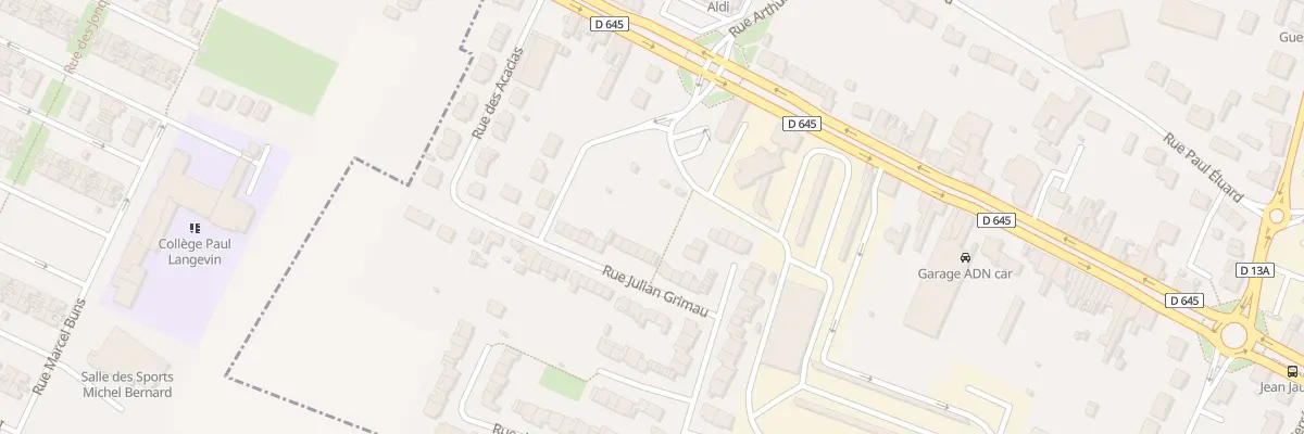 Plan du 141 Rue Julian Grimau à Guesnain