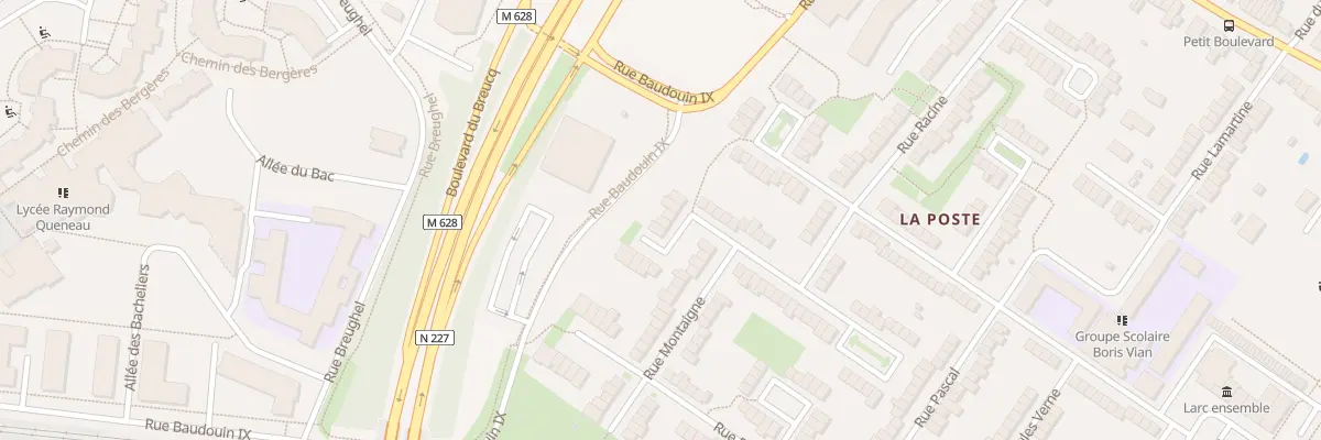 Plan du 3 Rue Moliere à Villeneuve-d’Ascq