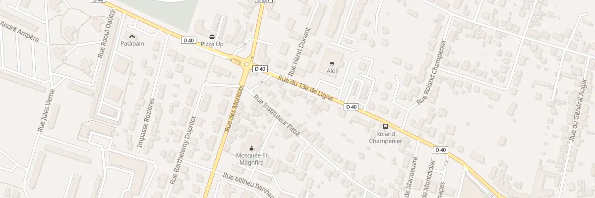 Plan du 31B Rue du 13eme de Ligne à Nevers