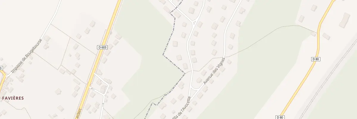 Plan du 27 Av des Vignes à Chamigny