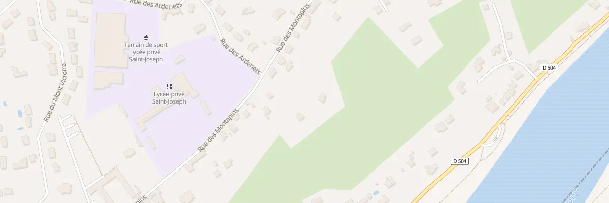 Plan du 109B Rue des Montapins à Nevers