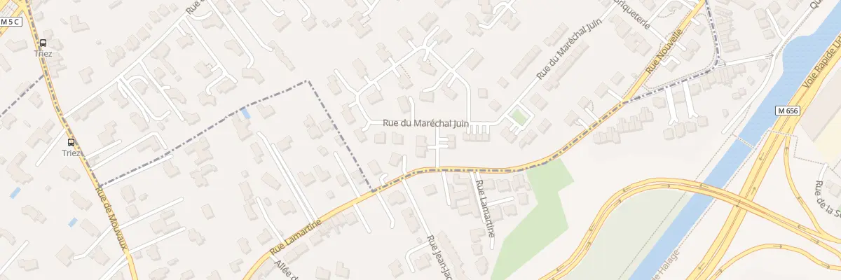 Plan du 55 Rue du Maréchal Juin à Mouvaux