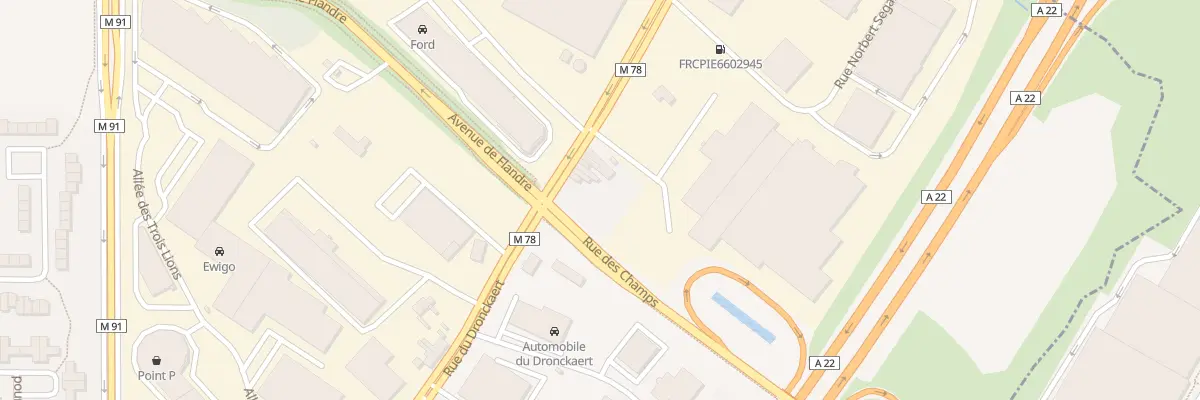 Plan du 11 Rue du Dronckaert à Roncq