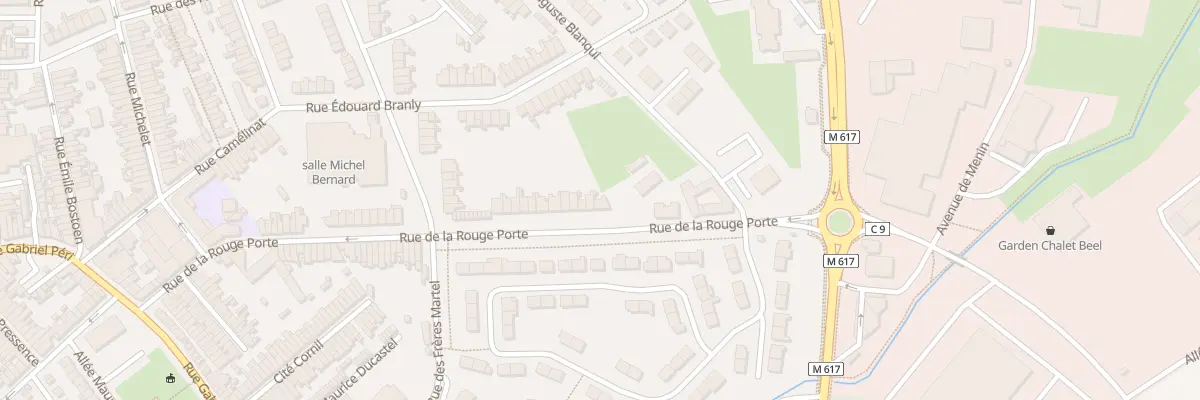 Plan du 57 Rue de la Rouge Porte à Halluin