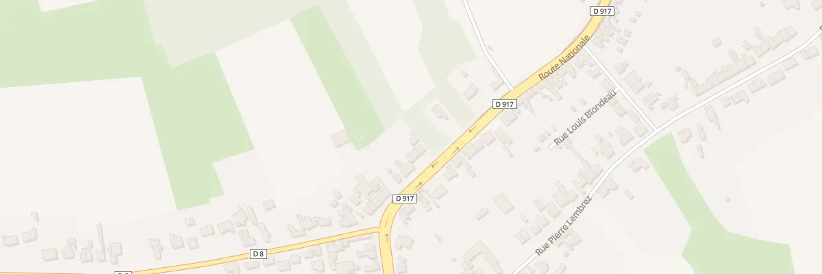 Plan du 1295 Rte Nationale à Râches