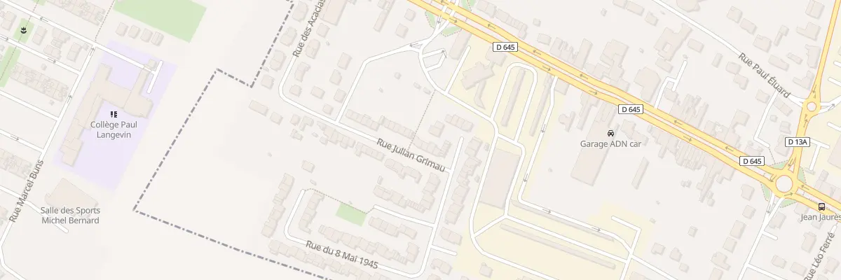 Plan du 169 Rue Julian Grimau à Guesnain