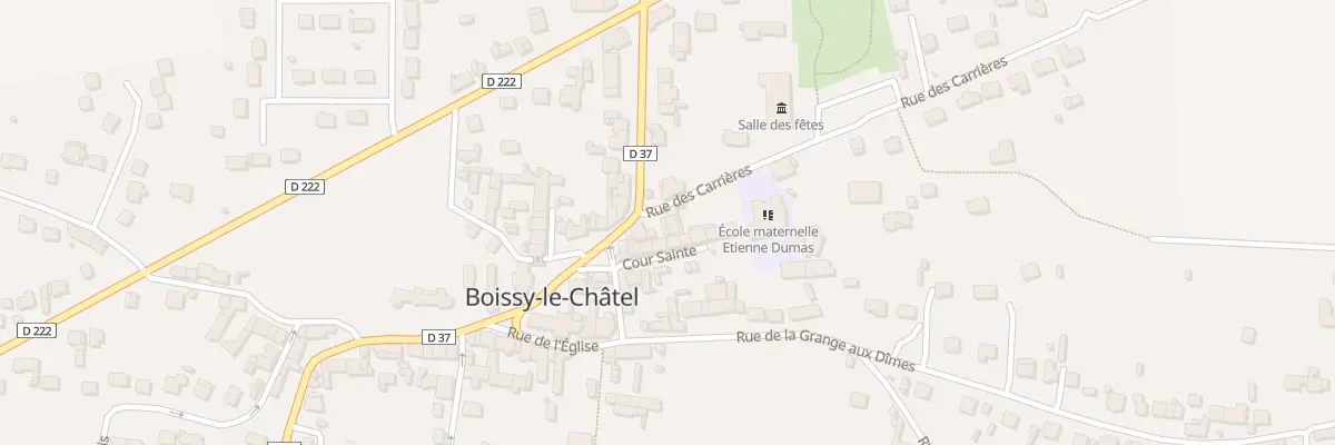 Plan du 4 Rue des Carrières à Boissy-le-Châtel