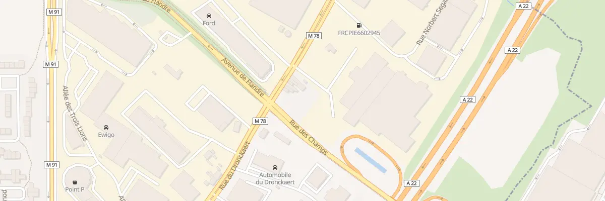 Plan du 9 Rue du Dronckaert à Roncq