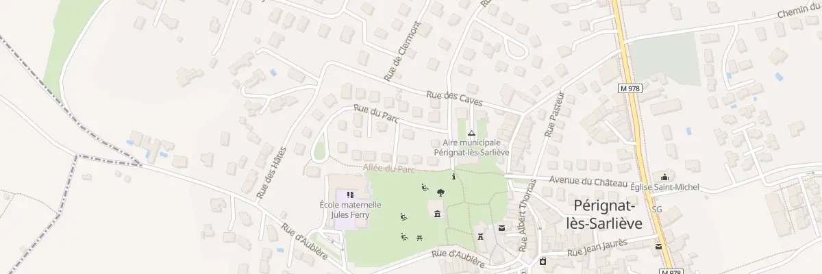 Plan du 1 Rue du Parc à Pérignat-lès-Sarliève