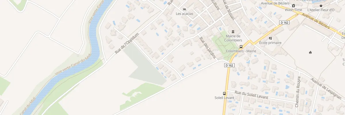 Plan du 17 Rue d’Enserune à Colombiers