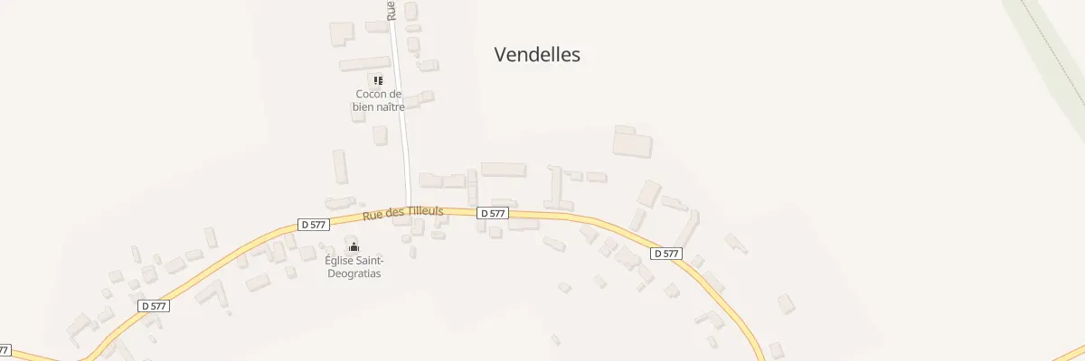 Plan du 31B Rue des Tilleuls à Vendelles