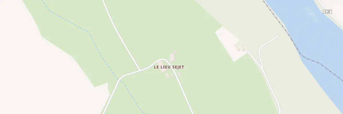 Plan du 5181 Le Lieu Sejet à Saint-Léopardin-d’Augy
