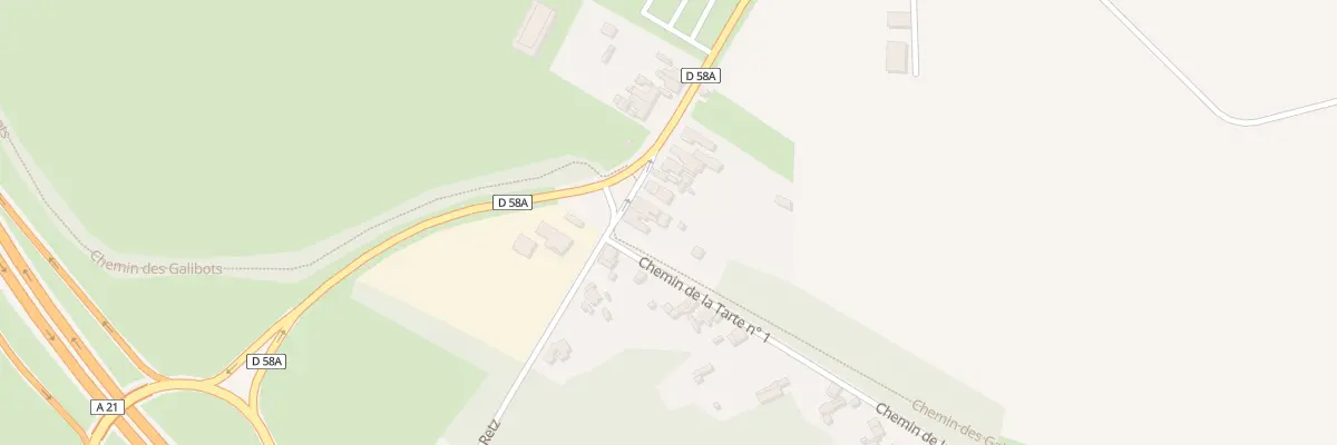 Plan du 1598 Rue du Bois des Retz à Sin-le-Noble