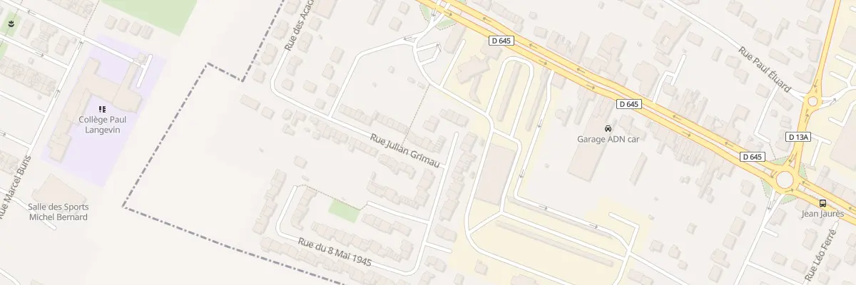 Plan du 183 Rue Julian Grimau à Guesnain
