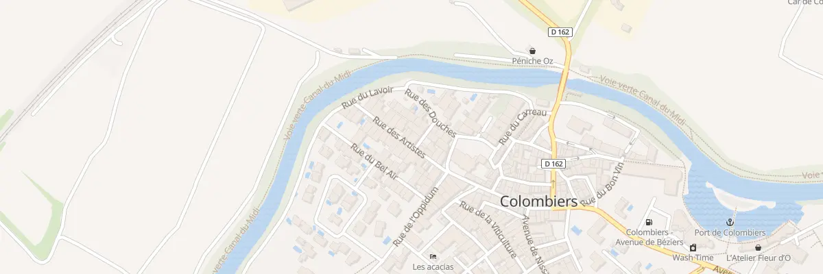 Plan du 4 Rue des Artistes à Colombiers