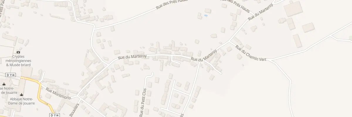 Plan du 42 Rue du Marteroy à Jouarre