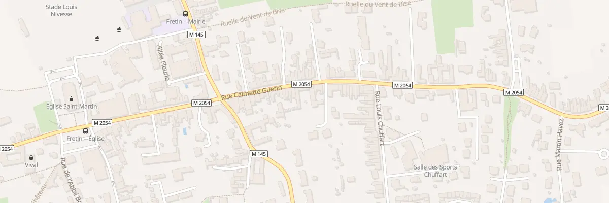 Plan du 32 Rue Calmette Guérin à Fretin