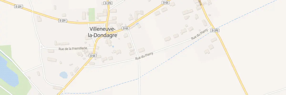Plan du 7B Rue du Pierry à Villeneuve-la-Dondagre