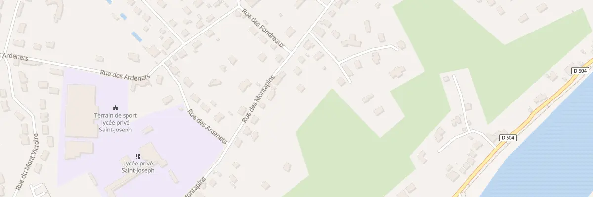 Plan du 101 Rue des Montapins à Nevers