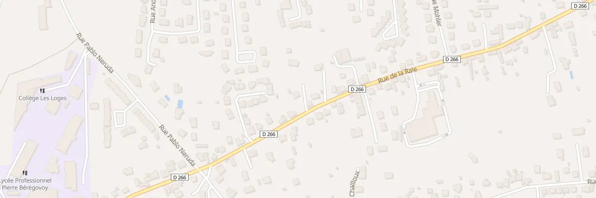 Plan du 61B Rue de la Raie à Nevers