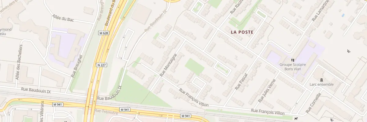 Plan du 5 Rue Montaigne à Villeneuve-d’Ascq