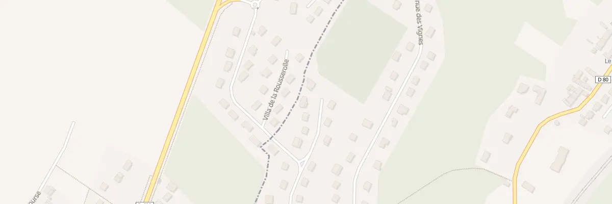 Plan du 8 Vla de la Baza à Chamigny