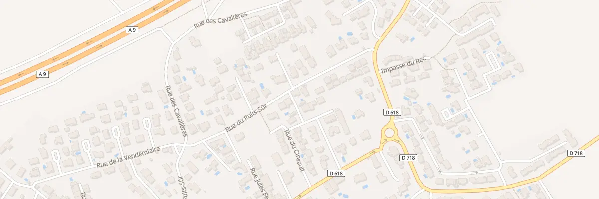 Plan du 38 Rue du Puits-Sûr à Fleury
