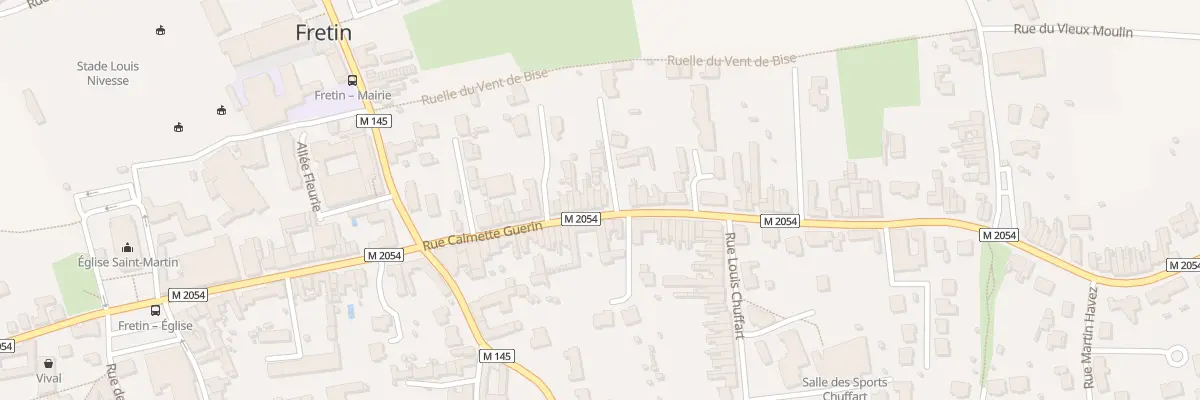 Plan du 33 Rue Calmette Guérin à Fretin