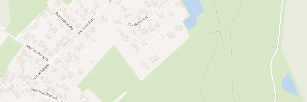 Plan du 1014 Rue de Molpas à Mérignies