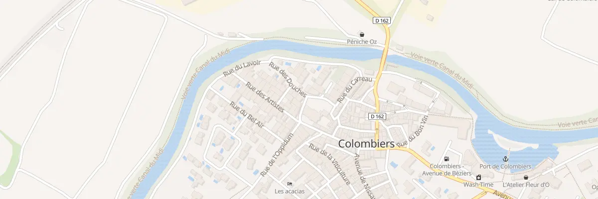 Plan du 5140 Le Village à Colombiers