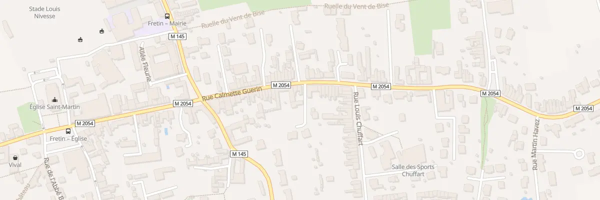 Plan du 36D Rue Calmette Guérin à Fretin