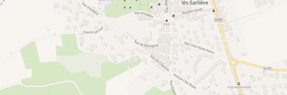 Plan du 11 Rue de Romagnat à Pérignat-lès-Sarliève
