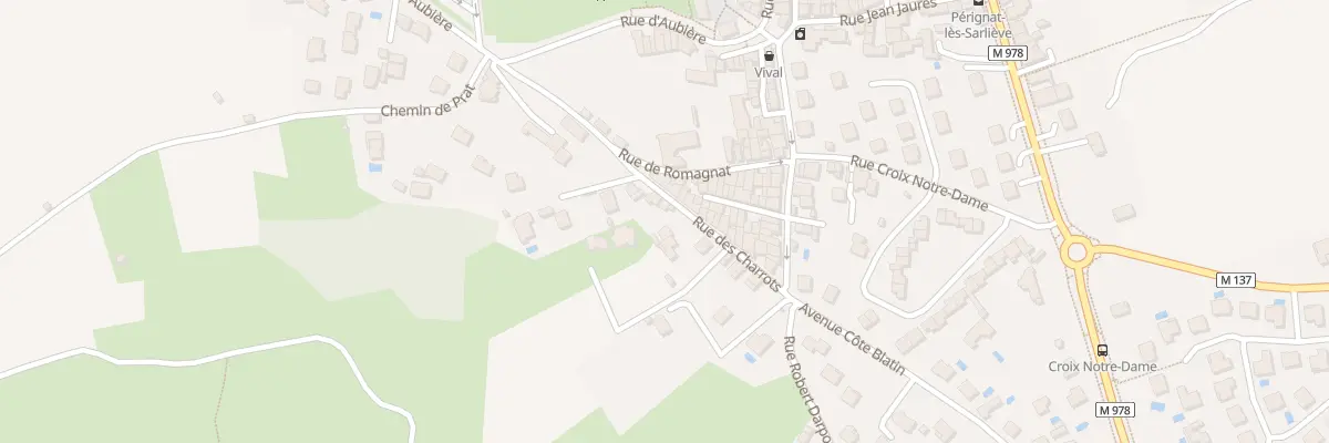 Plan du 14 Rue des Charrots à Pérignat-lès-Sarliève
