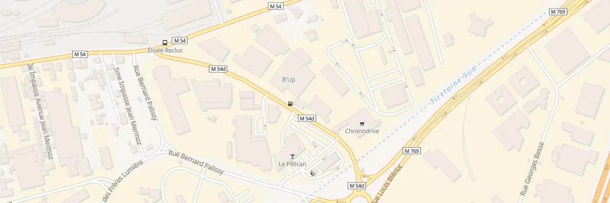 Plan du 15 Rue Elisée Reclus à Clermont-Ferrand