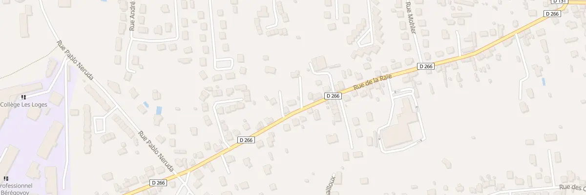 Plan du 59 Rue de la Raie à Nevers