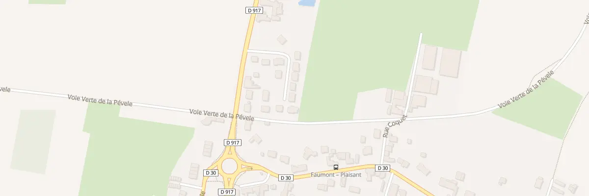 Plan du 9 Res du Bois Rose à Faumont