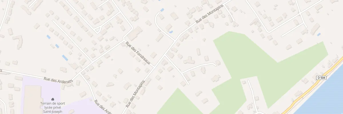 Plan du 95B Rue des Montapins à Nevers