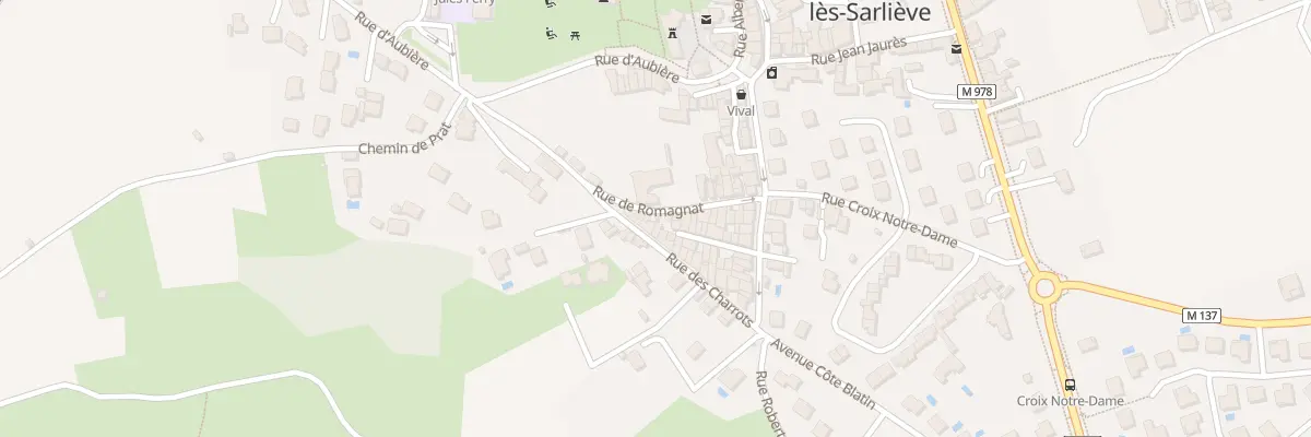 Plan du 7 Rue de Romagnat à Pérignat-lès-Sarliève