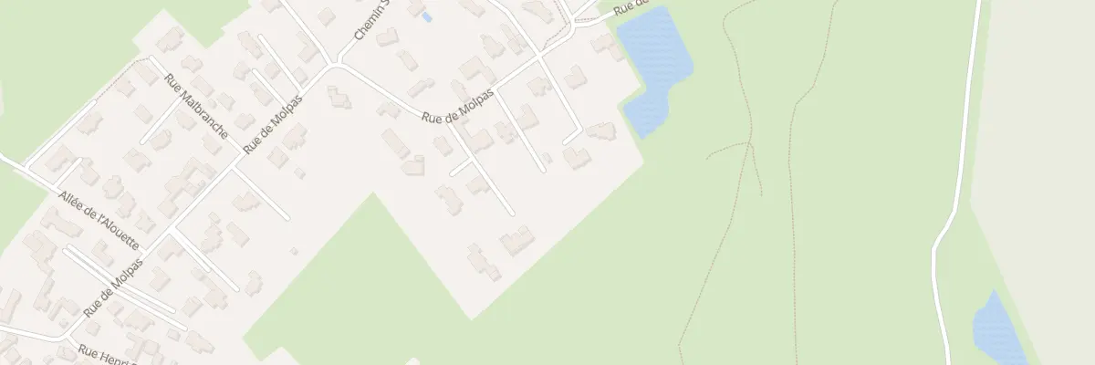 Plan du 1050 Rue de Molpas à Mérignies