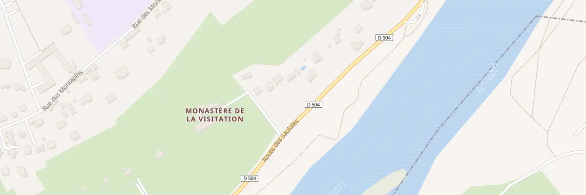 Plan du 45 Rte des Saulaies à Nevers