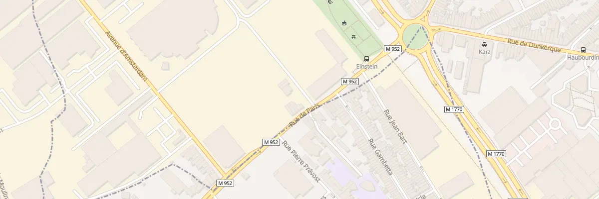 Plan du 222 Rue de Paris à Tourcoing