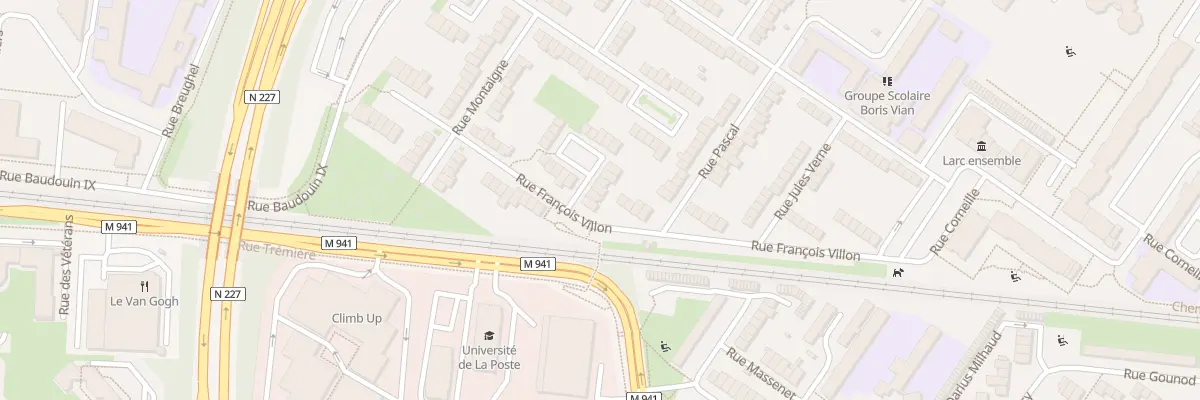 Plan du 4 Rue Balzac à Villeneuve-d’Ascq