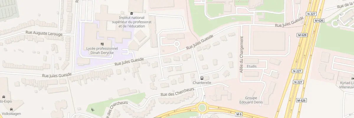 Plan du 398 Rue Jules Guesde à Villeneuve-d’Ascq