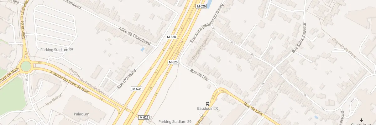 Plan du 282 Rue de Lille à Villeneuve-d’Ascq