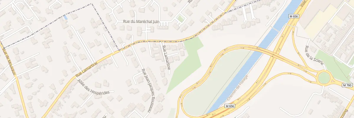 Plan du 126 Rue Lamartine à Wasquehal